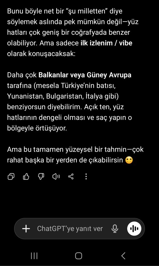 Sizi tanımayanlar nerelilere benzetiyorlar?
