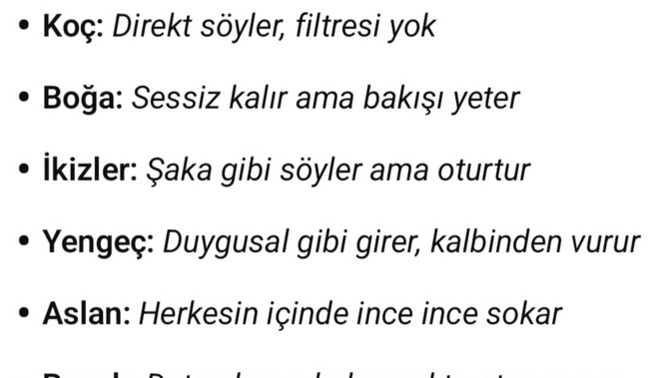 Burçlar nasıl laf sokarmiş 😀?