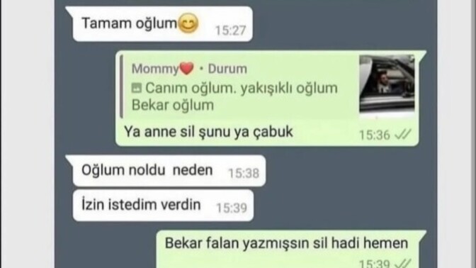 Sizin anneniz de böyle mi 😂?