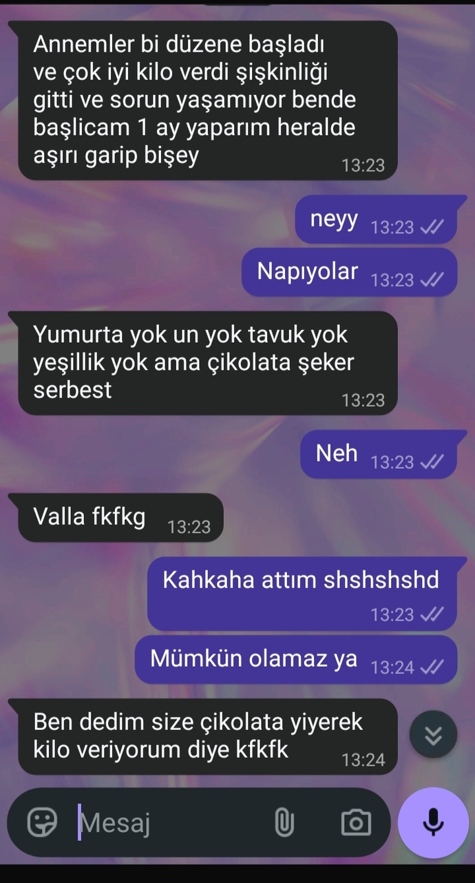 Ben başlıyorum shdhdjdhdjf çikolata yesem yeter 😁