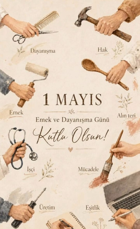 Naber İşçileeeer Bayramımız Kutlu Olsun çalışıyor musunuz bugünde?