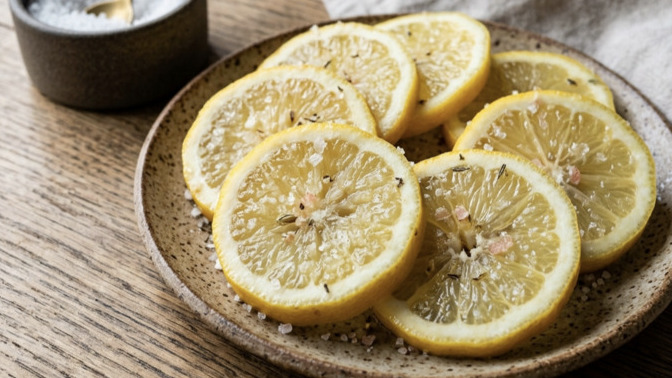 Tuzlu limon dilimleri sever misiniz?