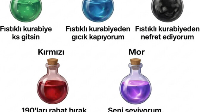 Hangi iksiri içerdin?