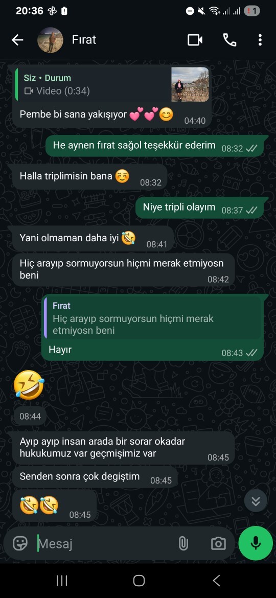 Eski sevgilim yazdı, ben biraz ileri gittim, şimdi ne yapmalıyım sizce?