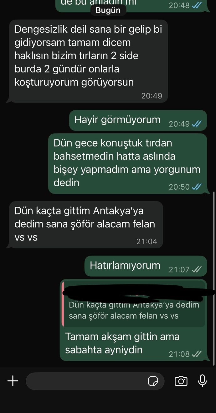 Szce o da mi konuşmayi kesmek istiyor?