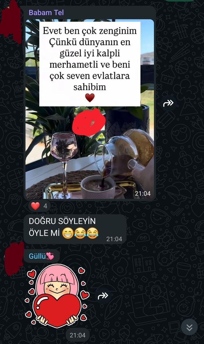 Bu hayattaki en büyük şansımsın babam🥹