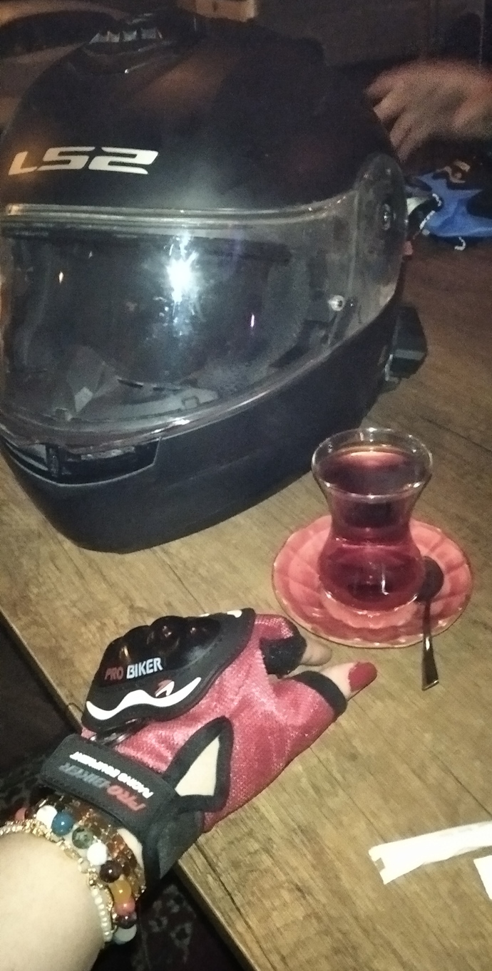 Bu gece motoru daha iyi sürdüm herkes bana bir maşallah diyebilir mi?