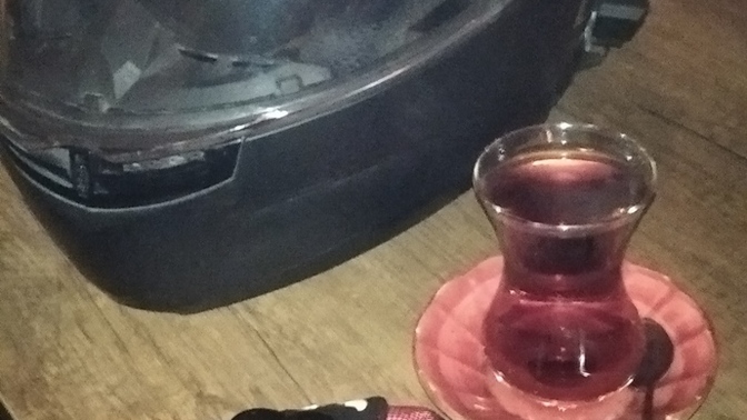 Bu gece motoru daha iyi sürdüm herkes bana bir maşallah diyebilir mi?