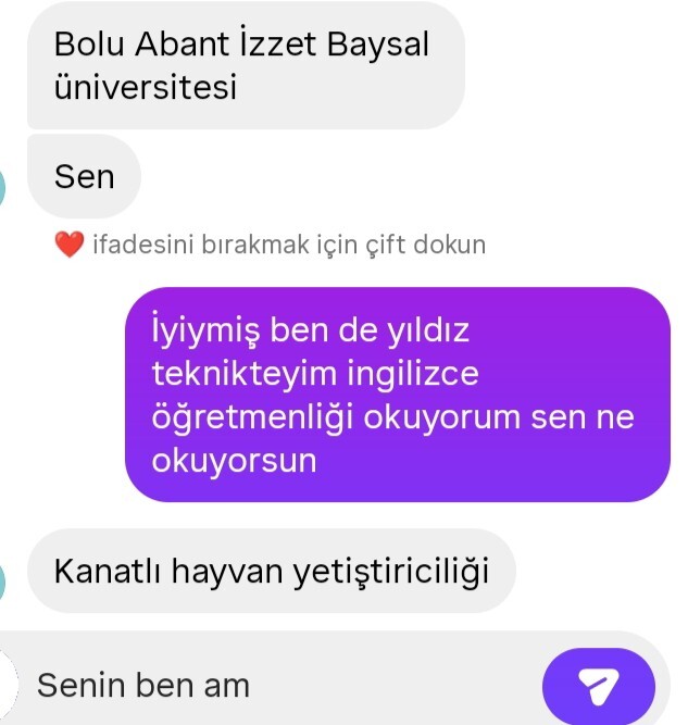 Ne yaşadım ben şimdi?