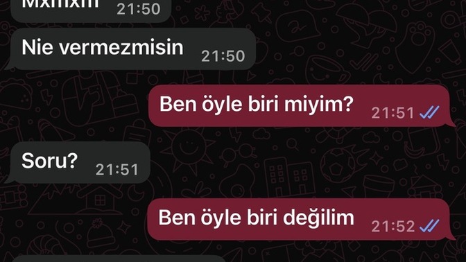 Kızlar sevgiliniz böyle şeyler dese ne yapardınız?
