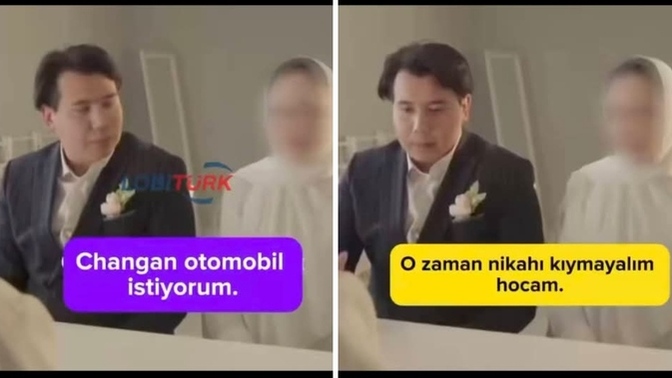 Kazakistan'da gelinin mehir olarak lüks araba istemesi normal mi, sizce damat haklı mı?