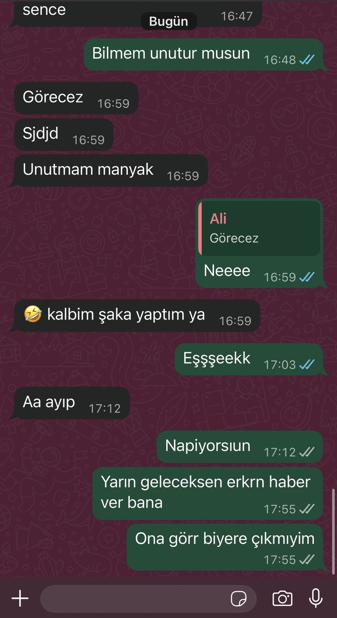 Sizce bana karşı soğuk mu bana mi öyle geliyor?