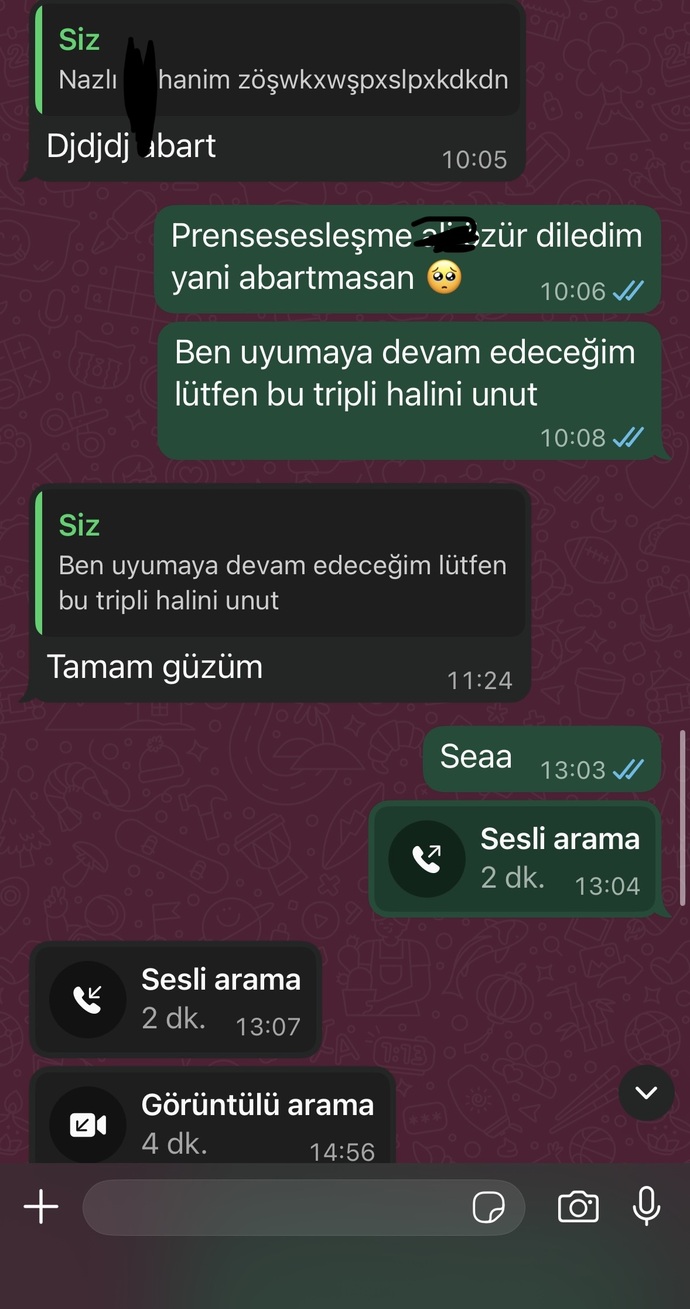 Sizce bana karşı soğuk mu bana mi öyle geliyor?