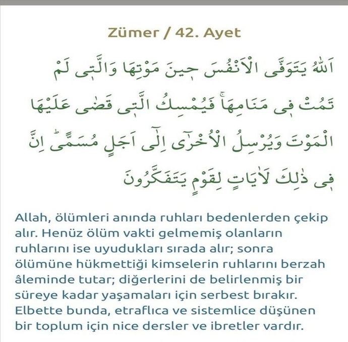 Bugün tekrar dirildiniz mi?