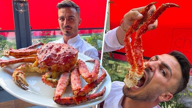 Yengeç eti yedin mi hiç?