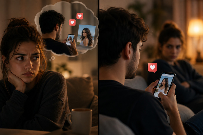 Sevgiliniz başkalarının fotoğraflarını beğense sorun eder misiniz?