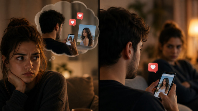 Sevgiliniz başkalarının fotoğraflarını beğense sorun eder misiniz?