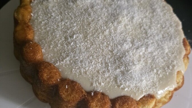 Siz haftasonu ne yaptınız, ben hindistan cevizli kremalı muhallebi yaptım siz ne yaptınız?