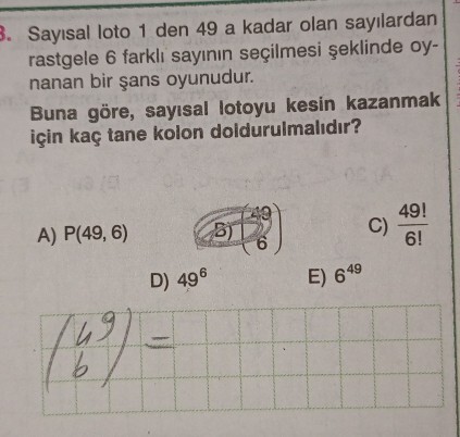 Hiç sayısal loto dan para tutturdunuz mu?