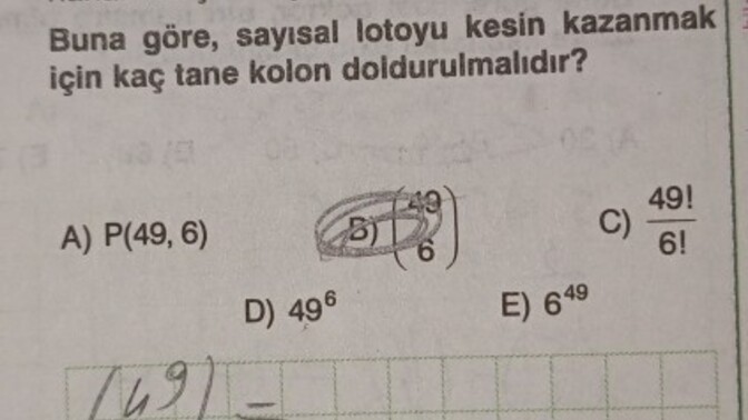 Hiç sayısal loto dan para tutturdunuz mu?