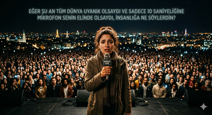 Dünya seni dinliyor 🌍🎤?