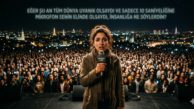 Dünya seni dinliyor 🌍🎤?