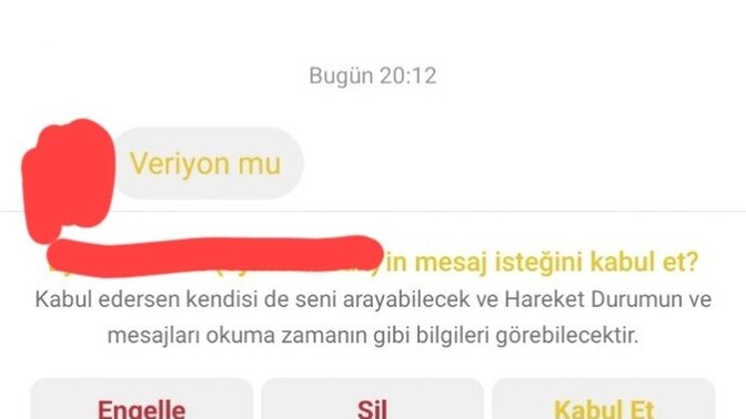 Bu nasıl mesaj?