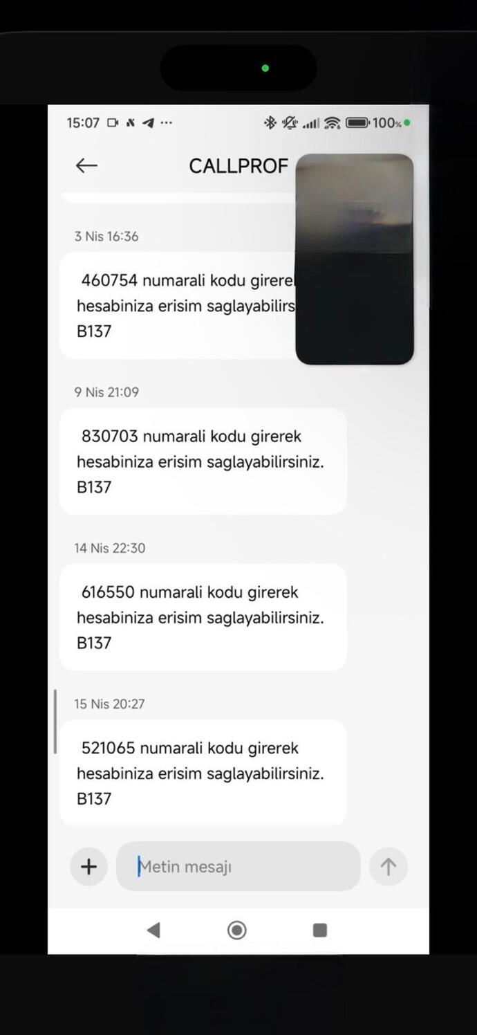 Erkek arkadaşımın telefonunda gördüğüm bu bildirim ve mesaj kutucuğu ne anlama geliyor?