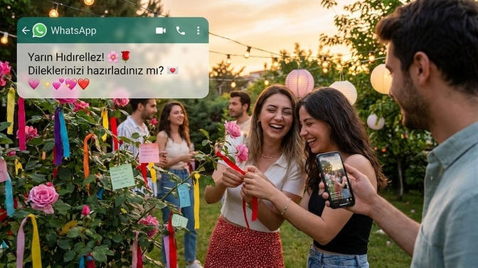Yarın Hıdırellez! 🪬🌹 Dilekleriniz hazır mı? 💌