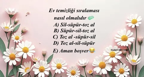 EV TEMİZLİK SIRASI NASIL OLMALI 🧼?