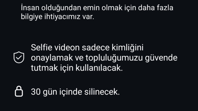 Instagram sürekli selfie doğrulaması istiyor, neden oluyor ve nasıl çözebilirim?