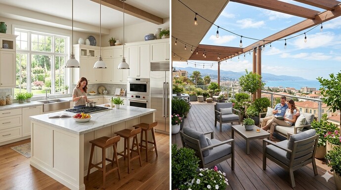 Evinde mutfak mı büyük olmalı, balkon mu?