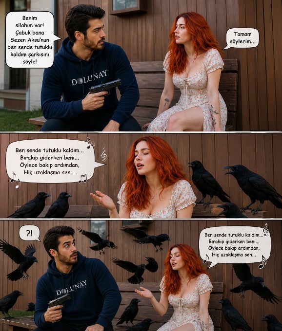 Son dinlediğin şarkıyı silah zoruyla söyleseydin, bu hangi şarkı olurdu?