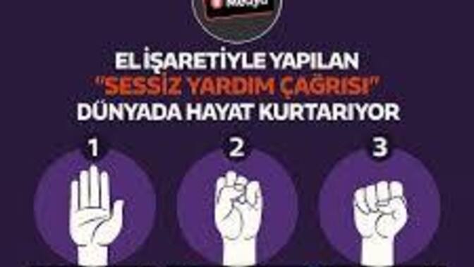 Uluslar arası yardım işaretini yapan birisini görsen anlayabilir misin?