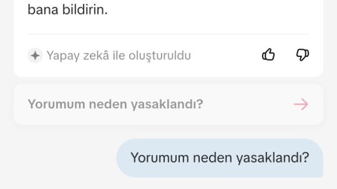 TikTok yorumlarım neden kimseye görünmüyor, gölge ban mı yedim ne yapmalıyım?