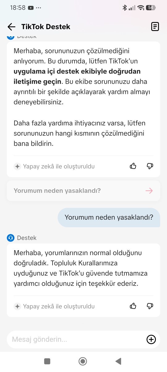 Acil hesabım için yardıma ihtiyacım var?