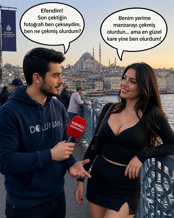 Efendim! Son çektiğin fotoğrafı ben çekseydim, ben ne çekmiş olurdum?