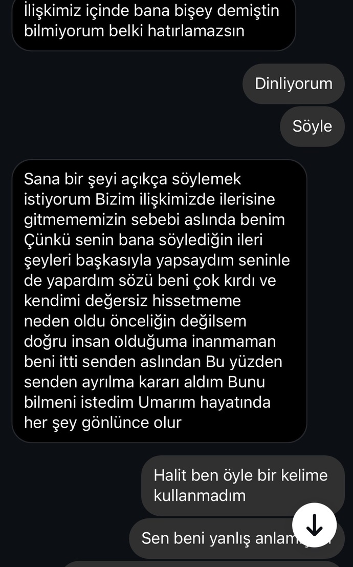 Eski sevgilinin gece 2de mesaj atıp hakaret etmesi normal mi, ne yapmalıyım?