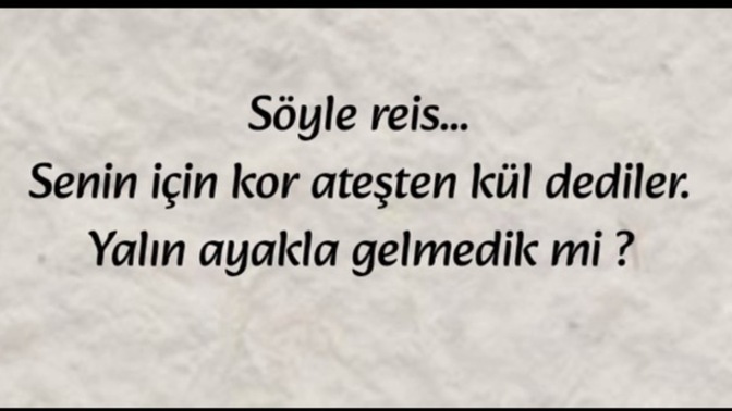 Bile bile ateşe yürüdün mü hiç?