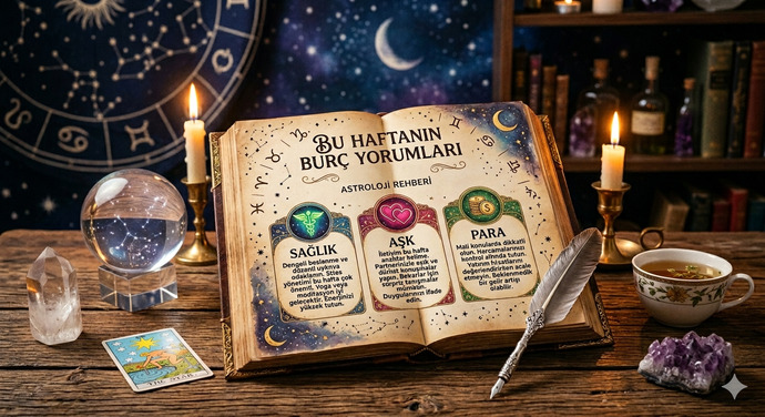Bu hafta seni neler bekliyor Sağlık, Aşk, Para burçunu yazman yeterli?