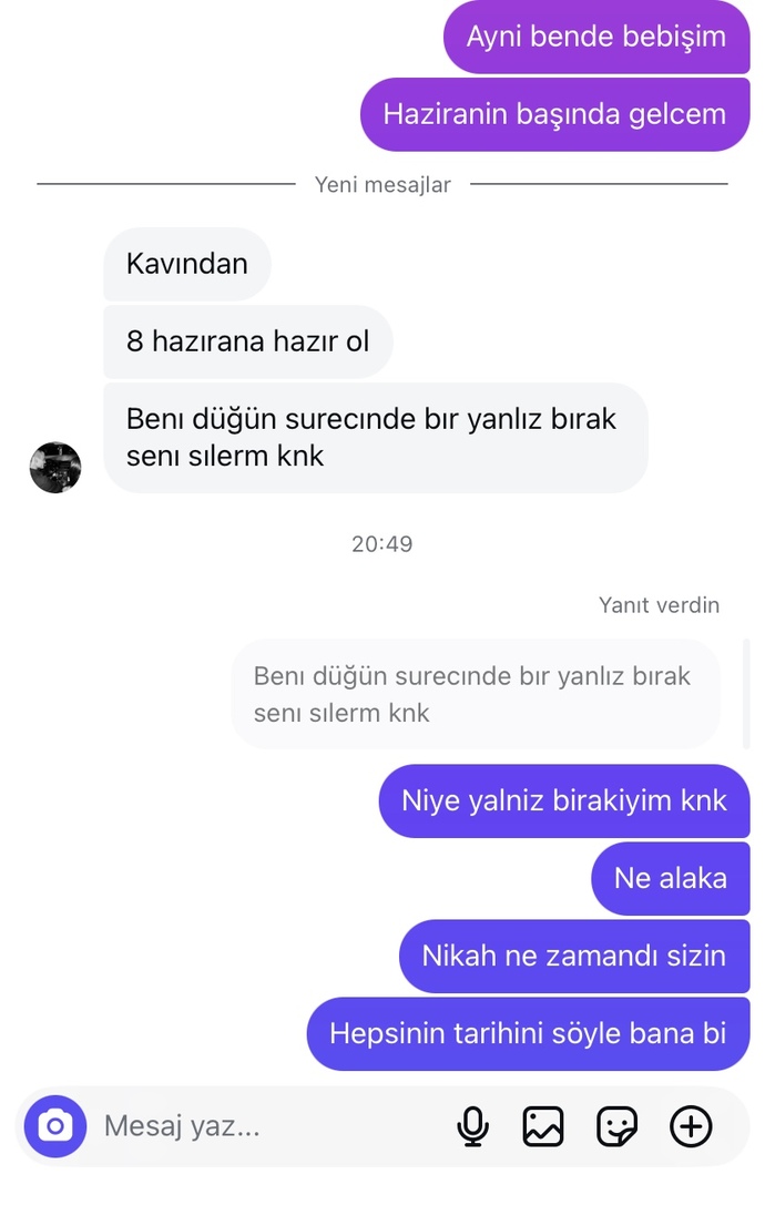 Arkadaşım evlenecek ve bana niye böyle dedi?