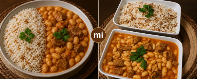 Kurufasulye pilavı birlikte tek tabakta mı yoksa ayrı ayrı tabaklarda mı seversin?