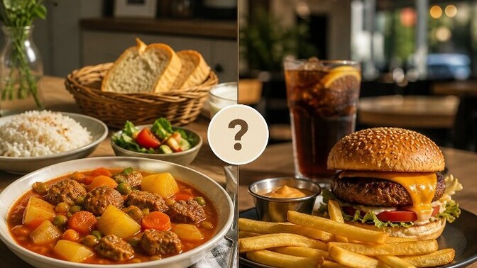 Evden mi dışardan mı yemeği daha çok seviyorsunuz?