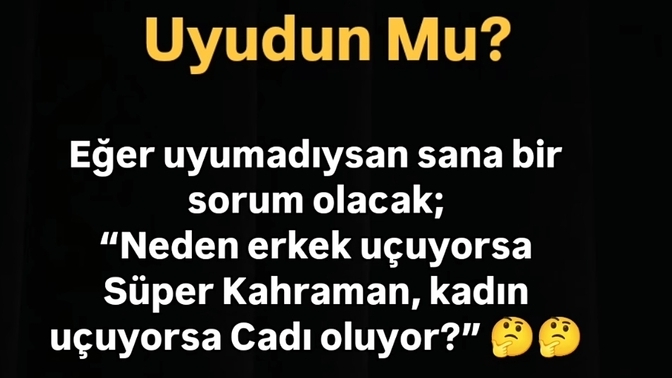 Neden uyuyamadınız halâ?