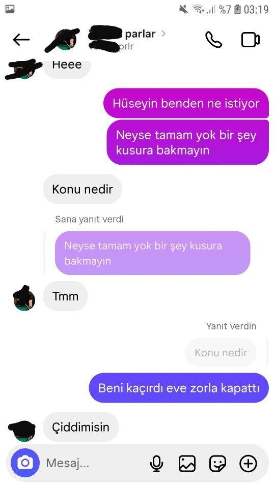 Eski eşimle karakolluk olduk şikayetçi oldum?