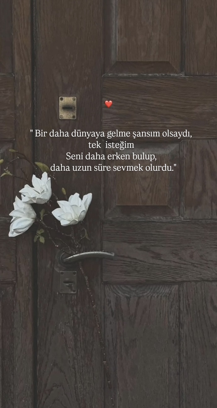 ‘Şansıma küserdim sana rastlamasaydım’ dediğin biri oldu mu?