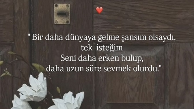 ‘Şansıma küserdim sana rastlamasaydım’ dediğin biri oldu mu?