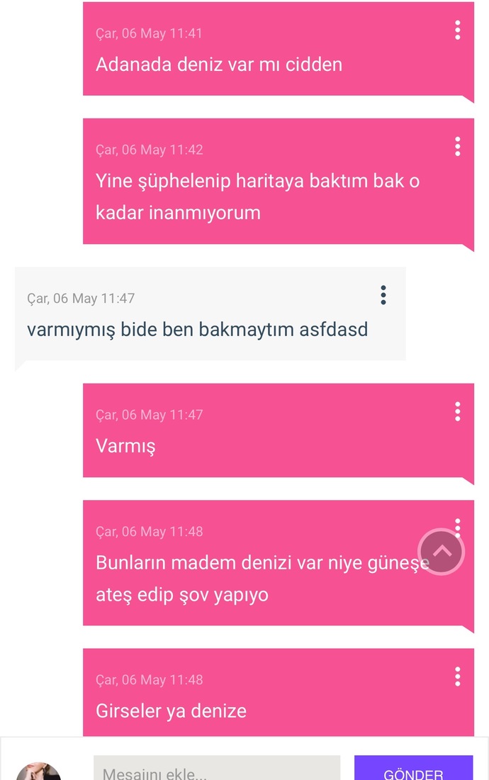 Sizinle sohbet etmek güzel midir?