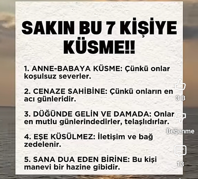 Hayatınızda ne olursa olsun asla küsemem dediğiniz birileri var mı?