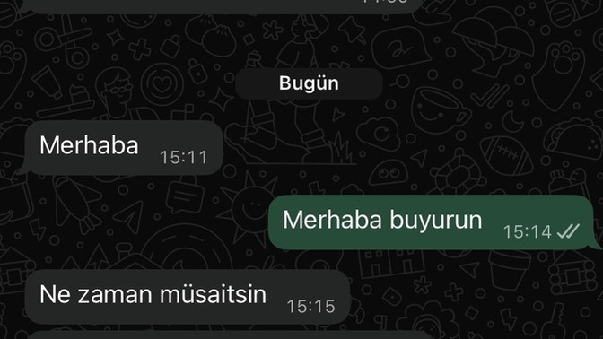 Doktorla aramda geçen konuşma sizce sövüp engellesem mi?